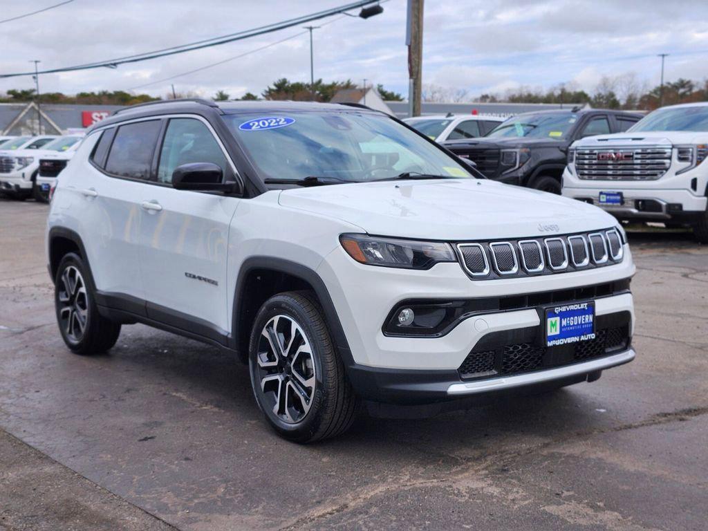 used 2022 Jeep Compass car, priced at $25,383