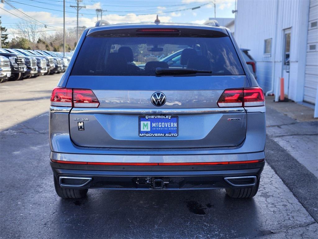 used 2021 Volkswagen Atlas car, priced at $22,788