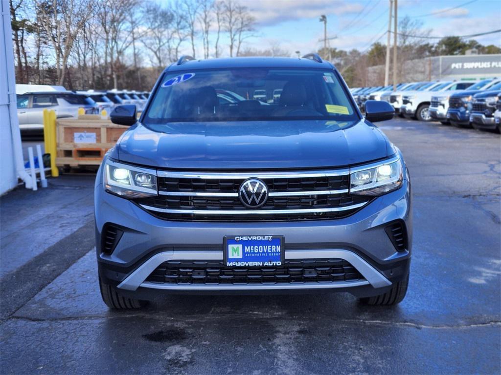 used 2021 Volkswagen Atlas car, priced at $22,788