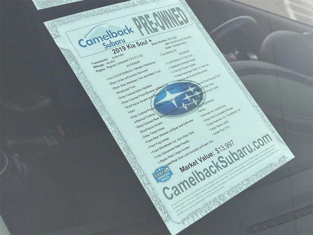 used 2019 Kia Soul car, priced at $12,997