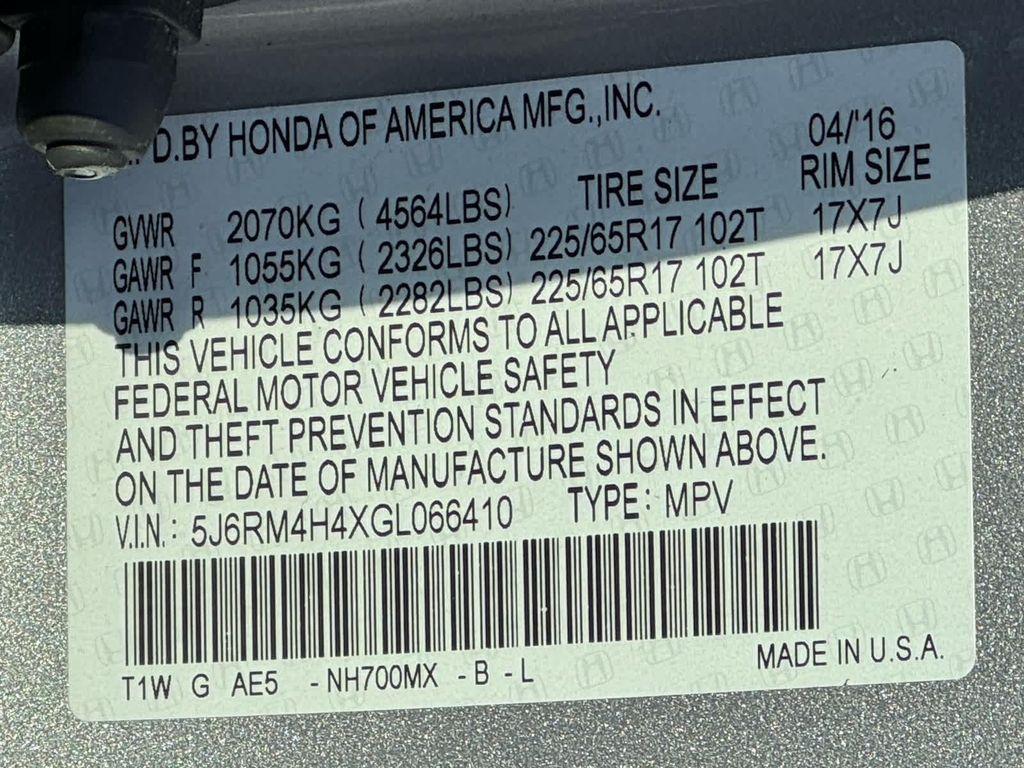 used 2016 Honda CR-V car, priced at $11,877