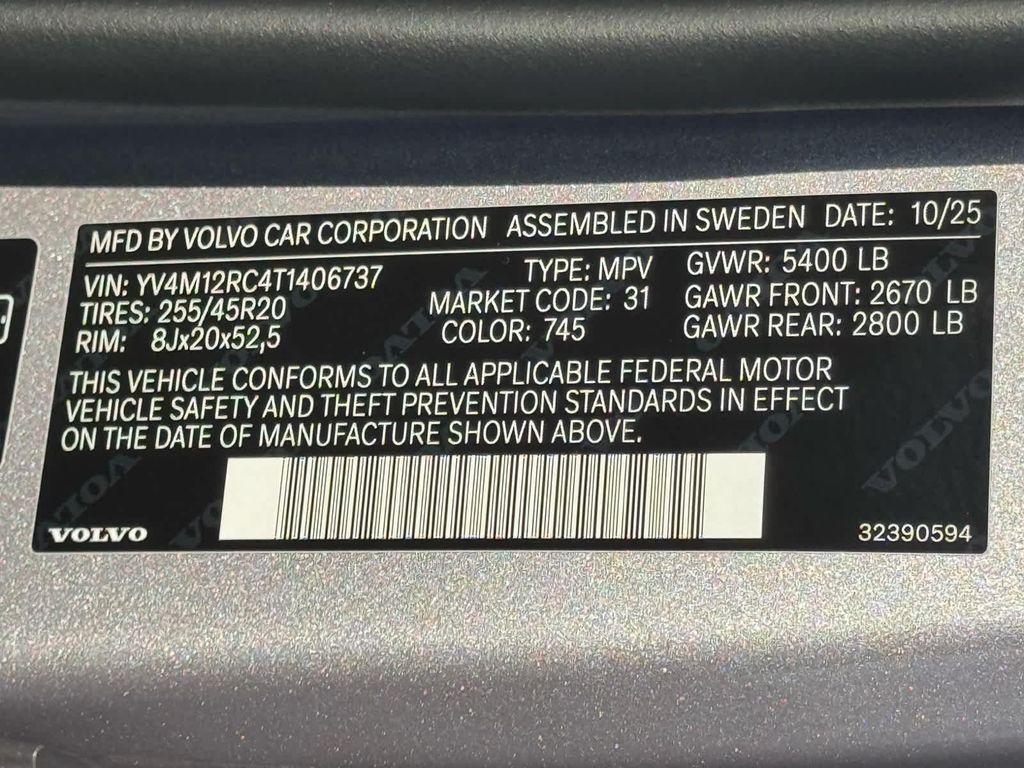 new 2026 Volvo XC60 car, priced at $57,985