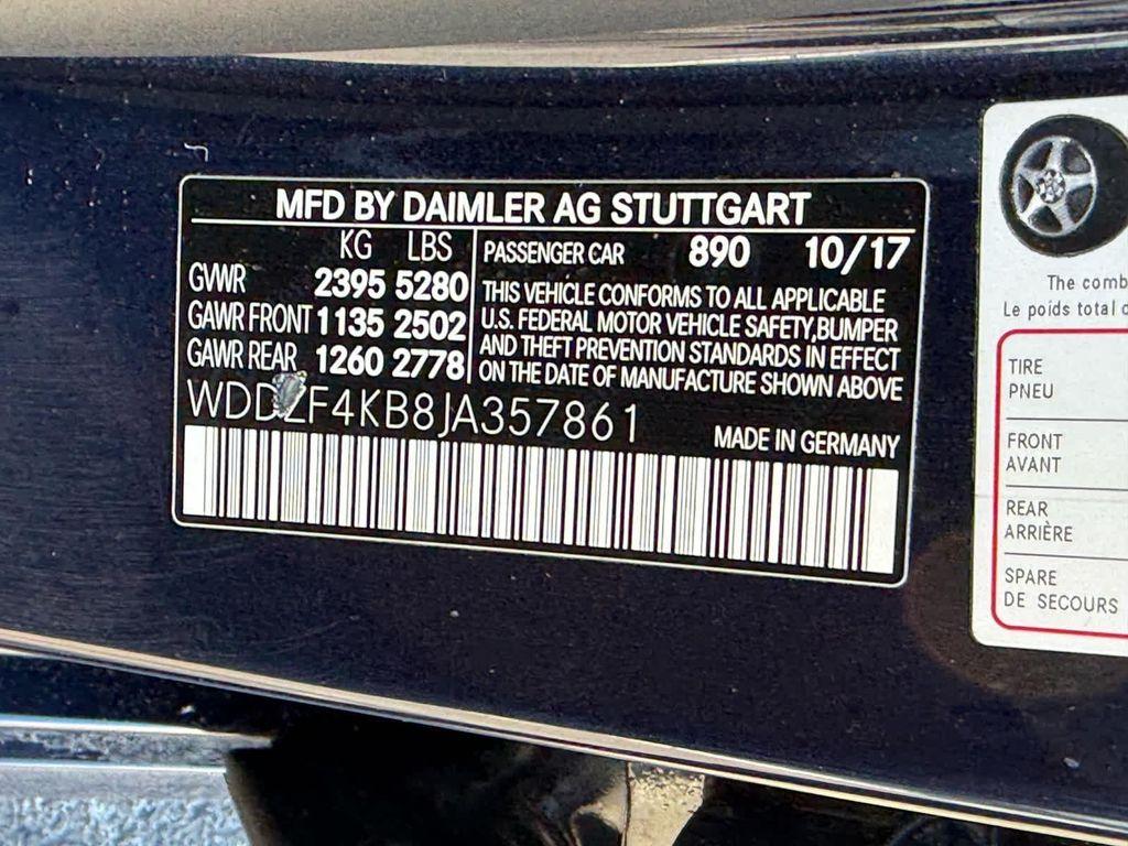 used 2018 Mercedes-Benz E-Class car, priced at $18,400