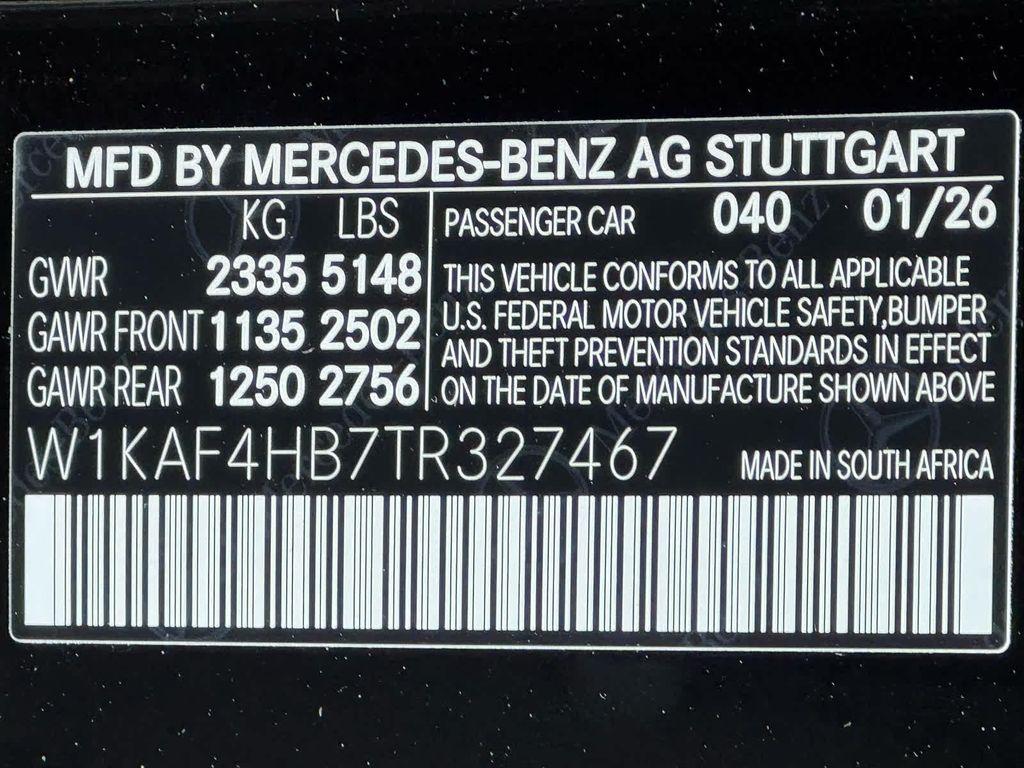 new 2026 Mercedes-Benz C-Class car, priced at $54,170