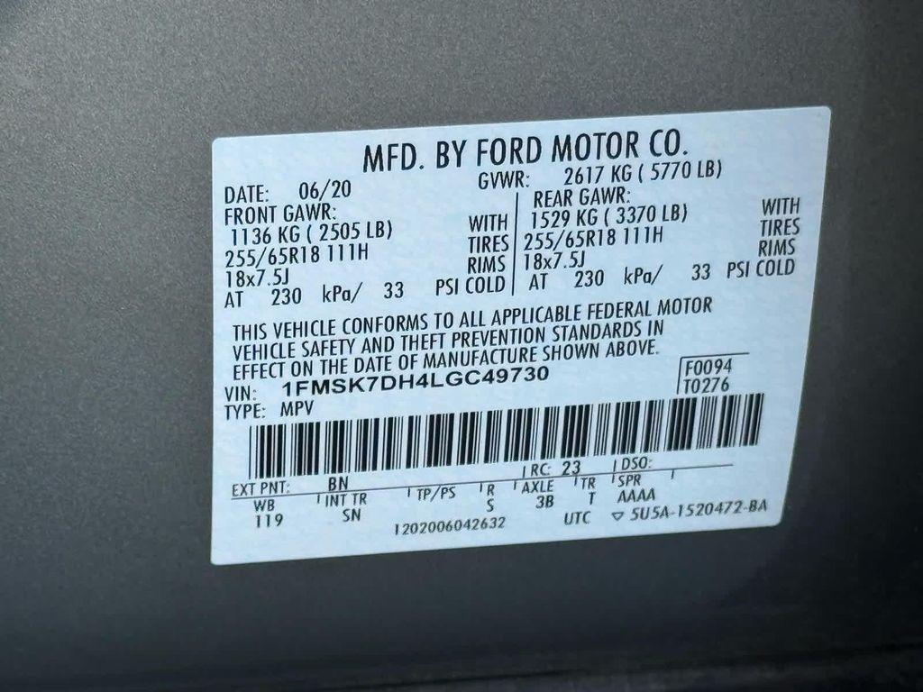 used 2020 Ford Explorer car, priced at $17,700