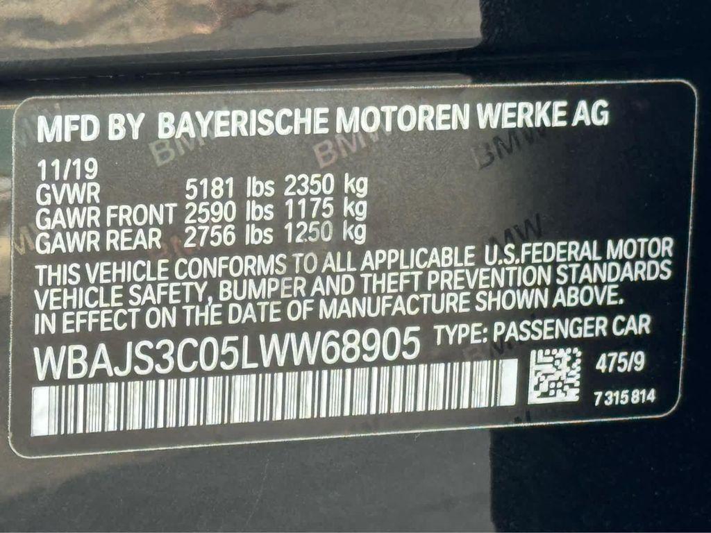 used 2020 BMW 540 car, priced at $30,753