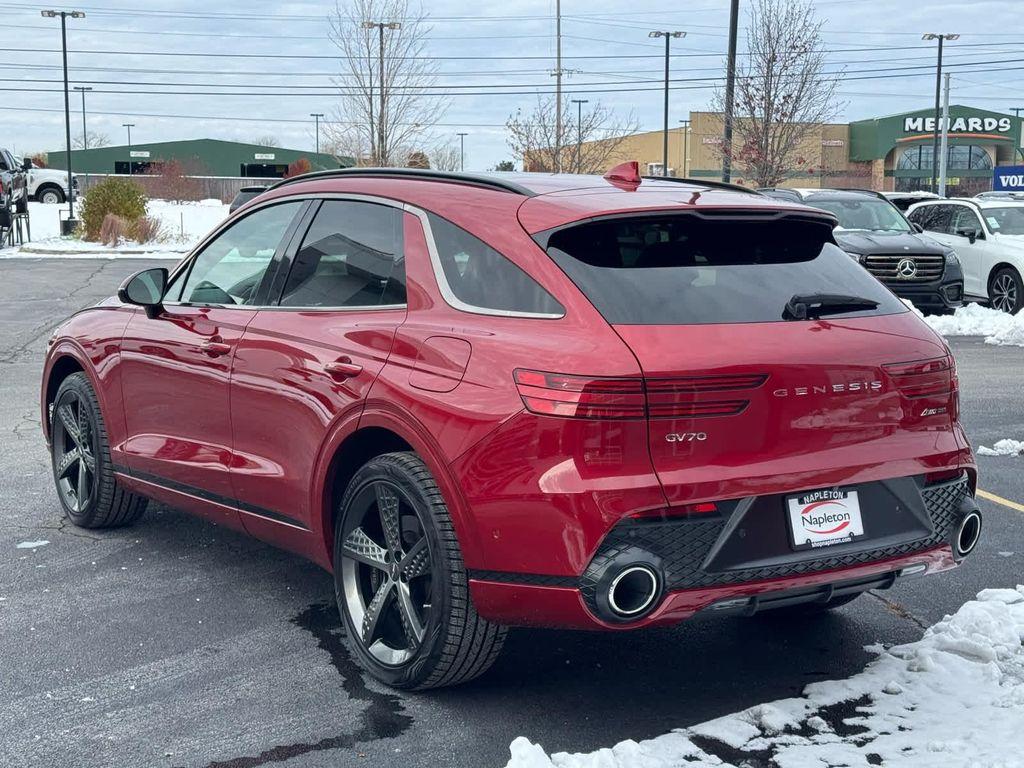 used 2023 Genesis GV70 car, priced at $41,899