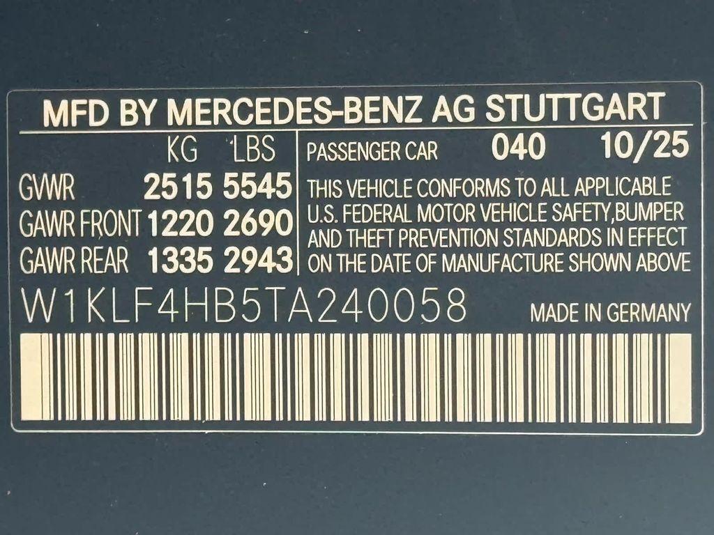 new 2026 Mercedes-Benz E-Class car, priced at $69,005