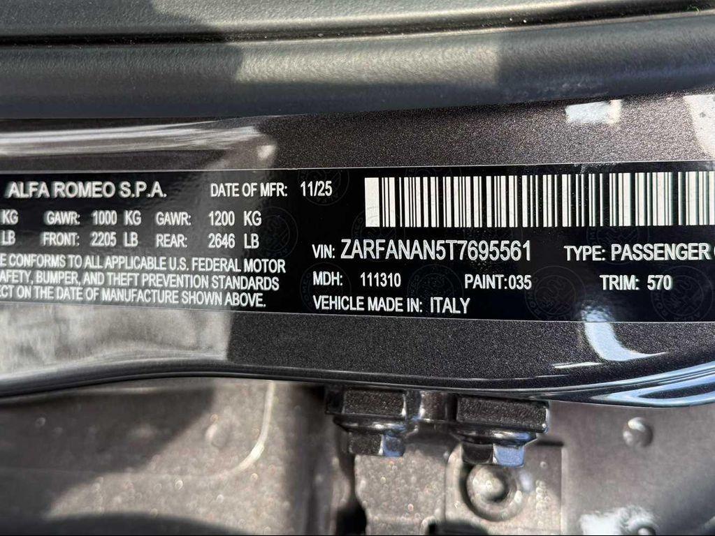 new 2026 Alfa Romeo Giulia car, priced at $53,690