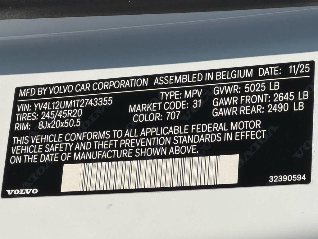 new 2026 Volvo XC40 car, priced at $53,975