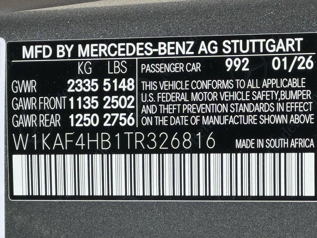 new 2026 Mercedes-Benz C-Class car, priced at $61,310