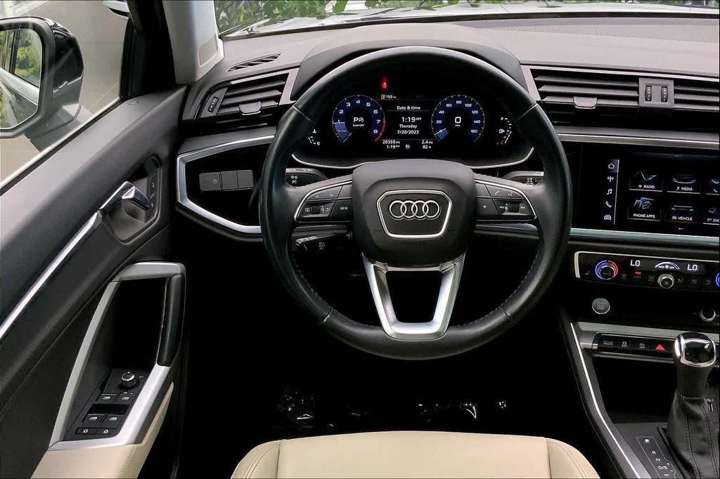 used 2020 Audi Q3 car, priced at $22,736
