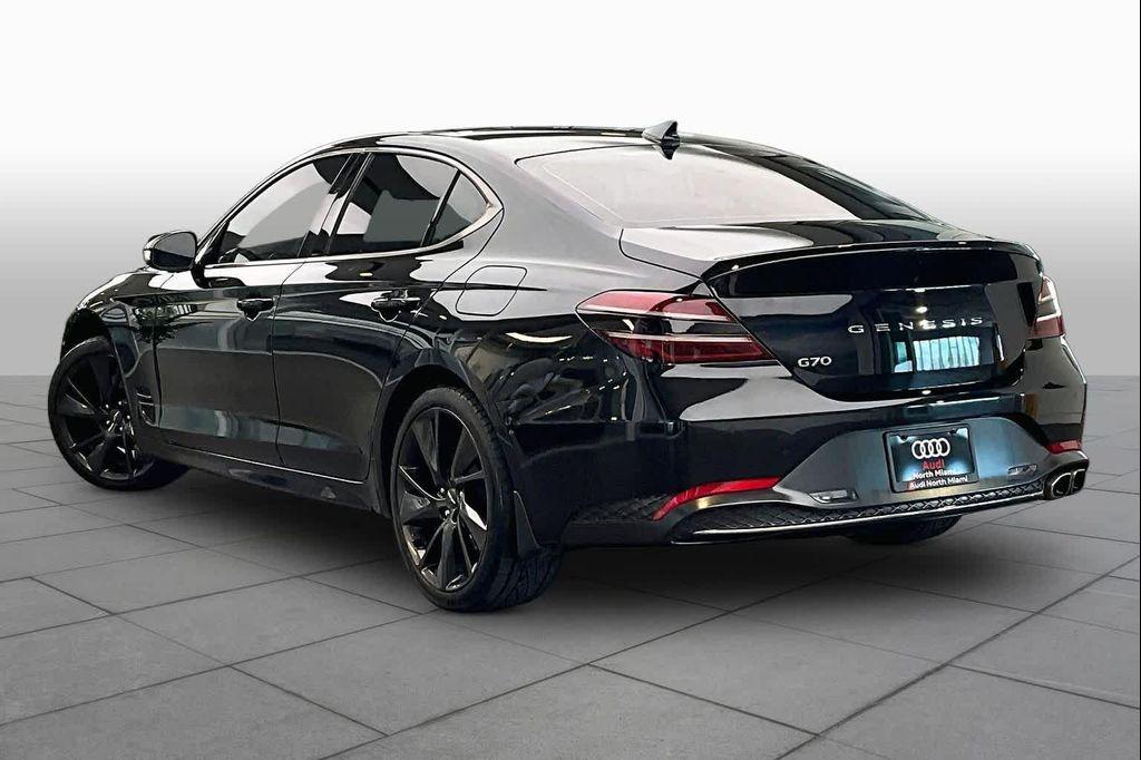 used 2023 Genesis G70 car, priced at $29,399
