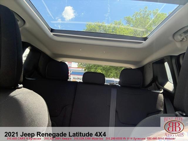 used 2021 Jeep Renegade car, priced at $17,995