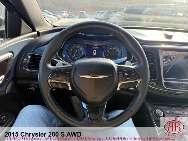 used 2015 Chrysler 200 car, priced at $10,995