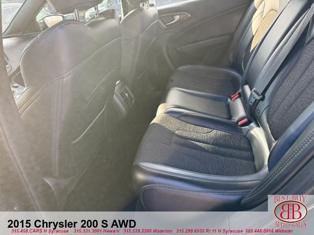 used 2015 Chrysler 200 car, priced at $10,995