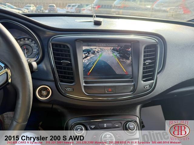 used 2015 Chrysler 200 car, priced at $10,995