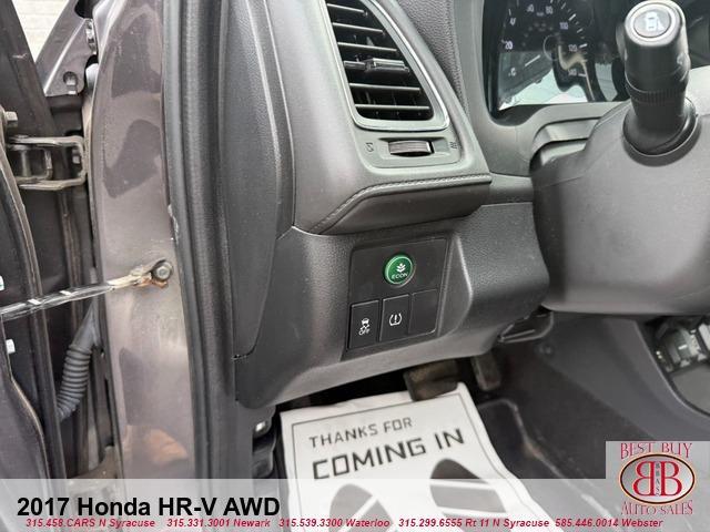 used 2017 Honda HR-V car, priced at $13,995