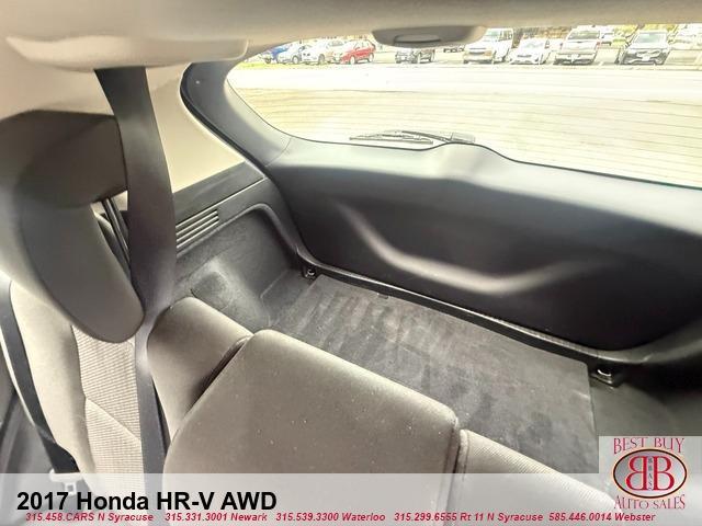 used 2017 Honda HR-V car, priced at $13,995