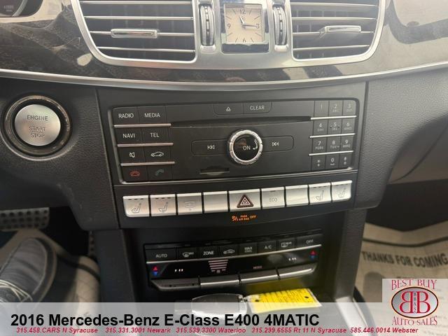 used 2016 Mercedes-Benz E-Class car, priced at $17,995