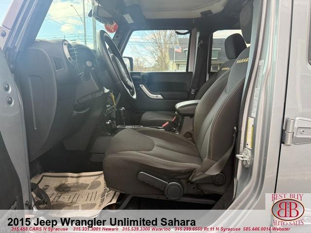 used 2015 Jeep Wrangler Unlimited car, priced at $16,995