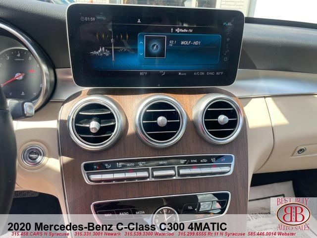 used 2020 Mercedes-Benz C-Class car, priced at $22,995