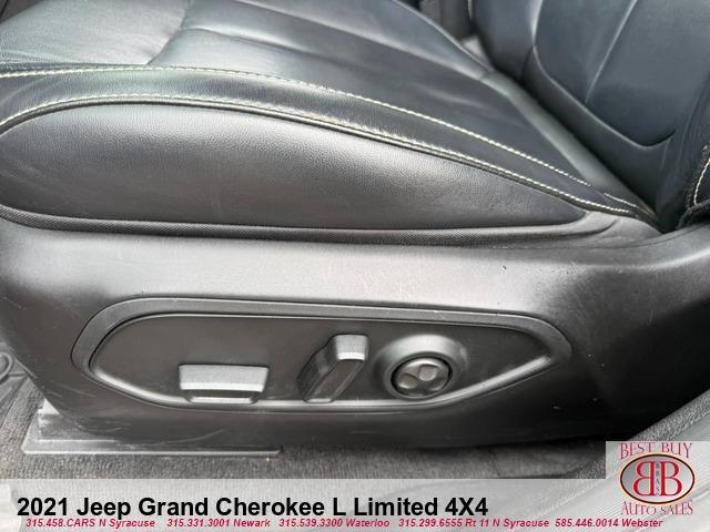 used 2021 Jeep Grand Cherokee L car, priced at $23,995