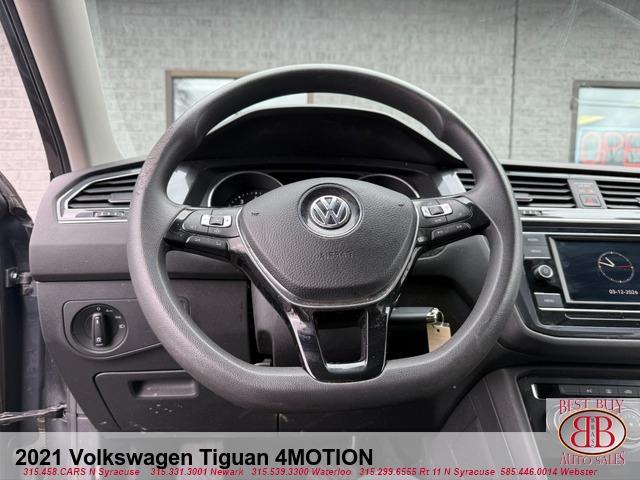 used 2021 Volkswagen Tiguan car, priced at $16,995