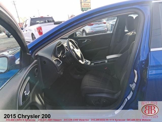 used 2015 Chrysler 200 car, priced at $9,995