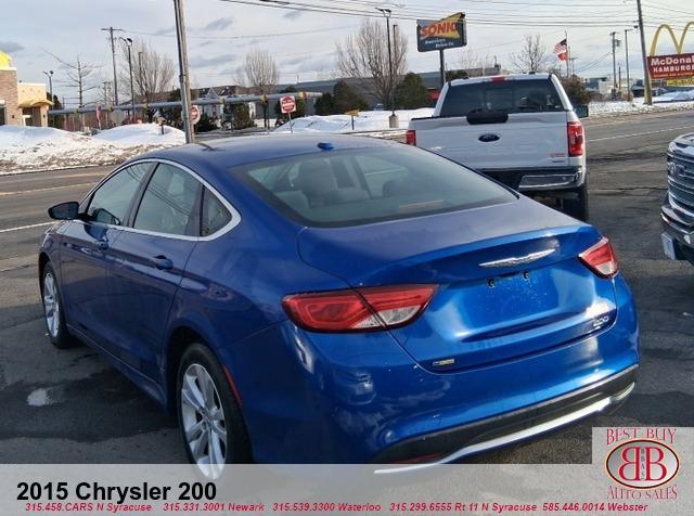 used 2015 Chrysler 200 car, priced at $9,995