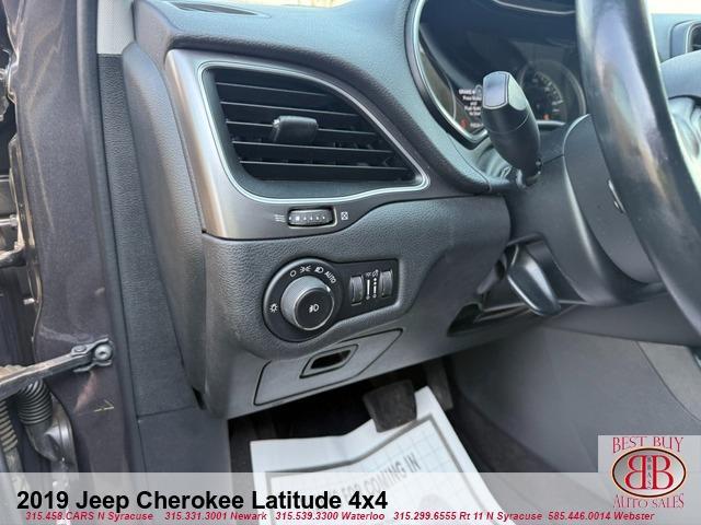 used 2019 Jeep Cherokee car, priced at $14,995