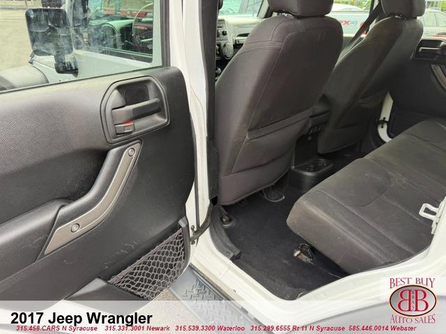 used 2017 Jeep Wrangler Unlimited car, priced at $19,995