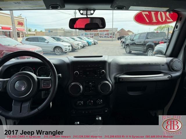 used 2017 Jeep Wrangler Unlimited car, priced at $19,995