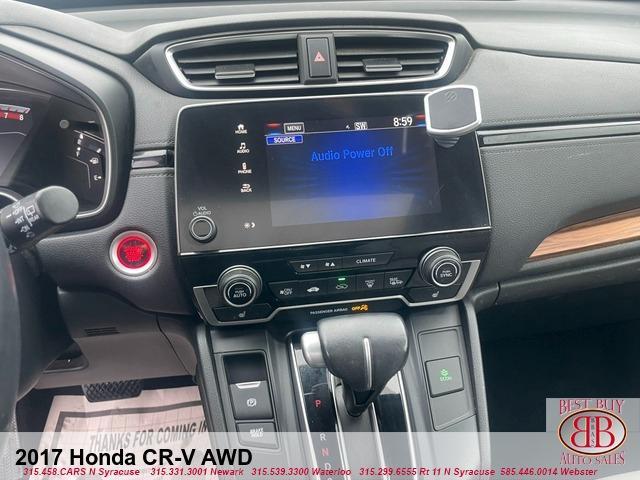 used 2017 Honda CR-V car, priced at $16,995