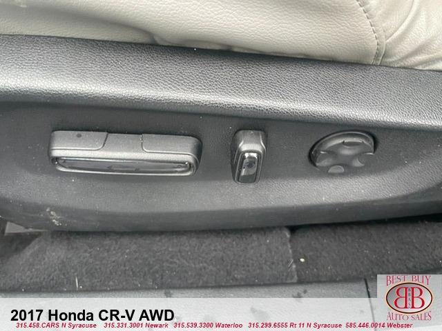used 2017 Honda CR-V car, priced at $16,995