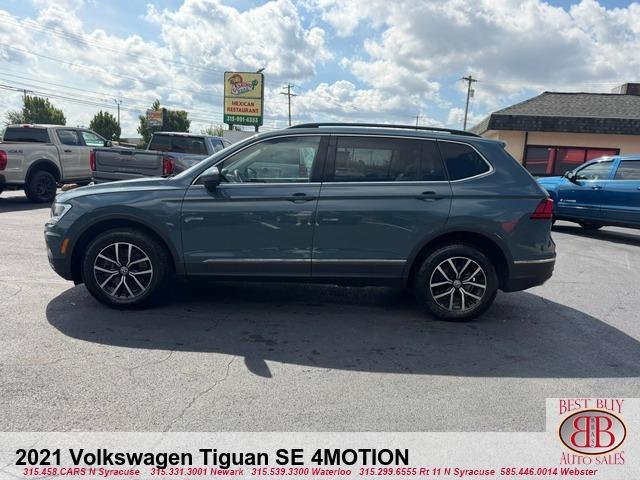 used 2021 Volkswagen Tiguan car, priced at $17,995