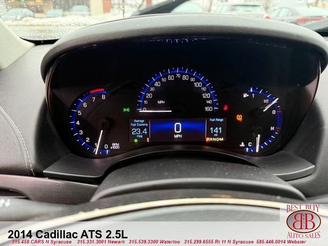 used 2014 Cadillac ATS car, priced at $8,995