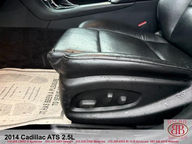 used 2014 Cadillac ATS car, priced at $8,995