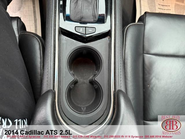 used 2014 Cadillac ATS car, priced at $8,995