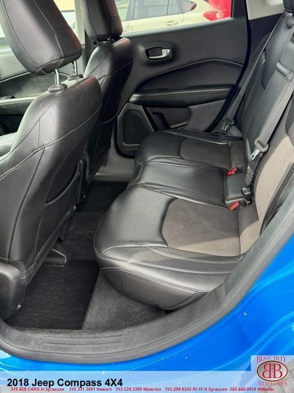 used 2018 Jeep Compass car, priced at $14,995