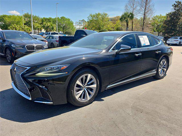 used 2018 Lexus LS 500h car, priced at $47,990