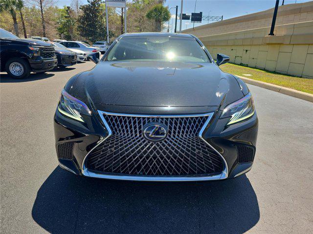 used 2018 Lexus LS 500h car, priced at $47,990