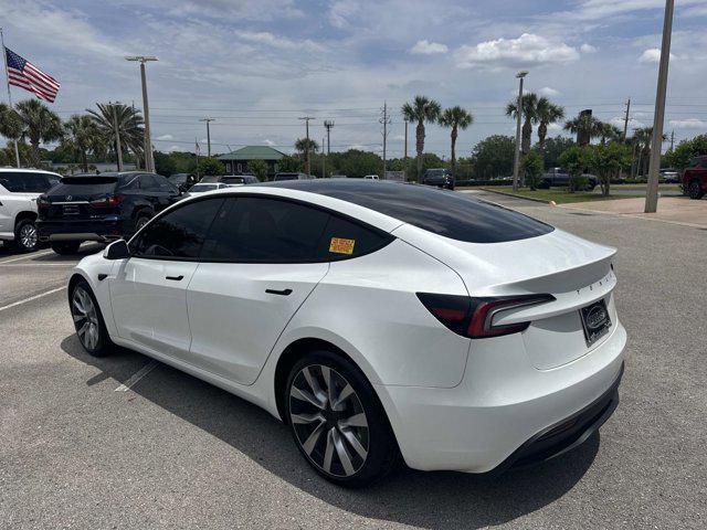used 2024 Tesla Model 3 car, priced at $33,800