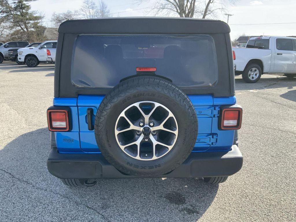used 2025 Jeep Wrangler car, priced at $33,500