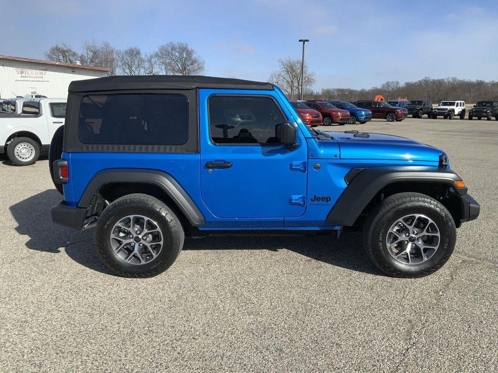 used 2025 Jeep Wrangler car, priced at $33,500