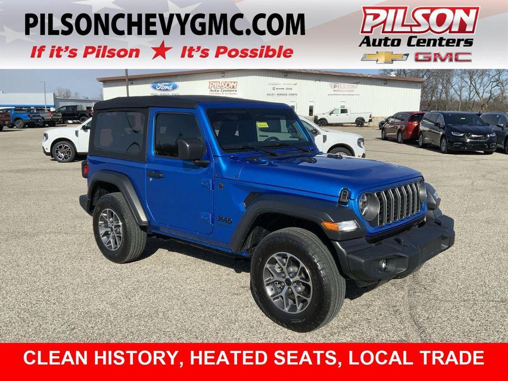 used 2025 Jeep Wrangler car, priced at $33,500