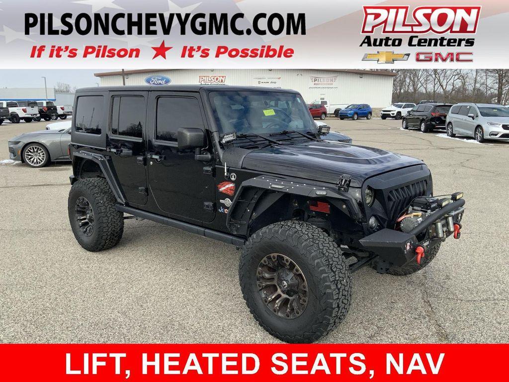 used 2015 Jeep Wrangler Unlimited car, priced at $17,000