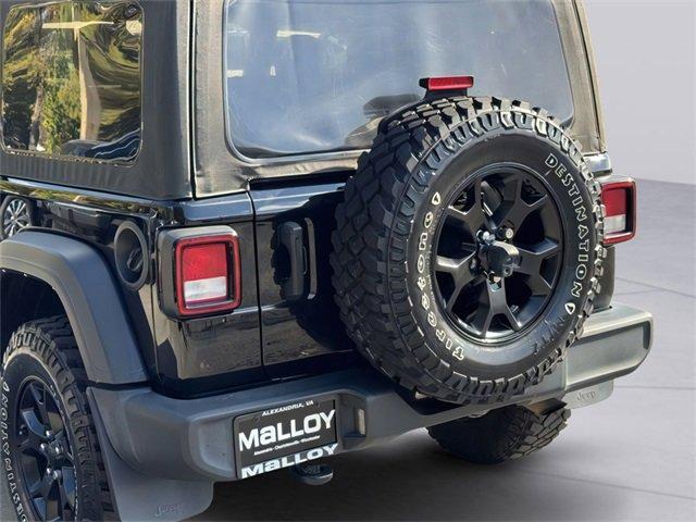used 2021 Jeep Wrangler car, priced at $22,900