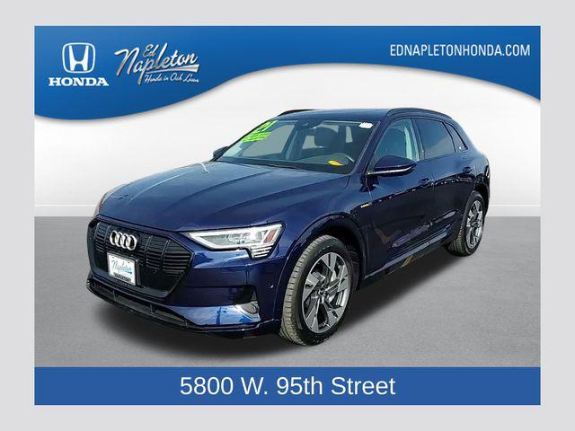 used 2021 Audi e-tron car, priced at $23,850
