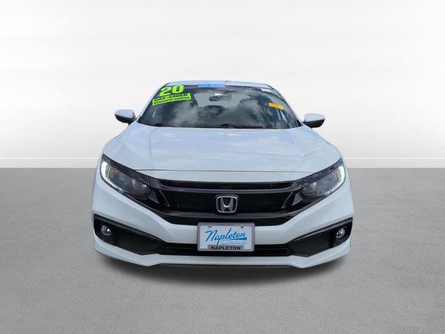 used 2020 Honda Civic car, priced at $19,500